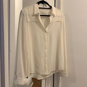 Ash Studio Paris Ivory Silk Shirt